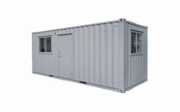 shipping container offices can be easily connected to standard utilities, making them fully functional workspaces